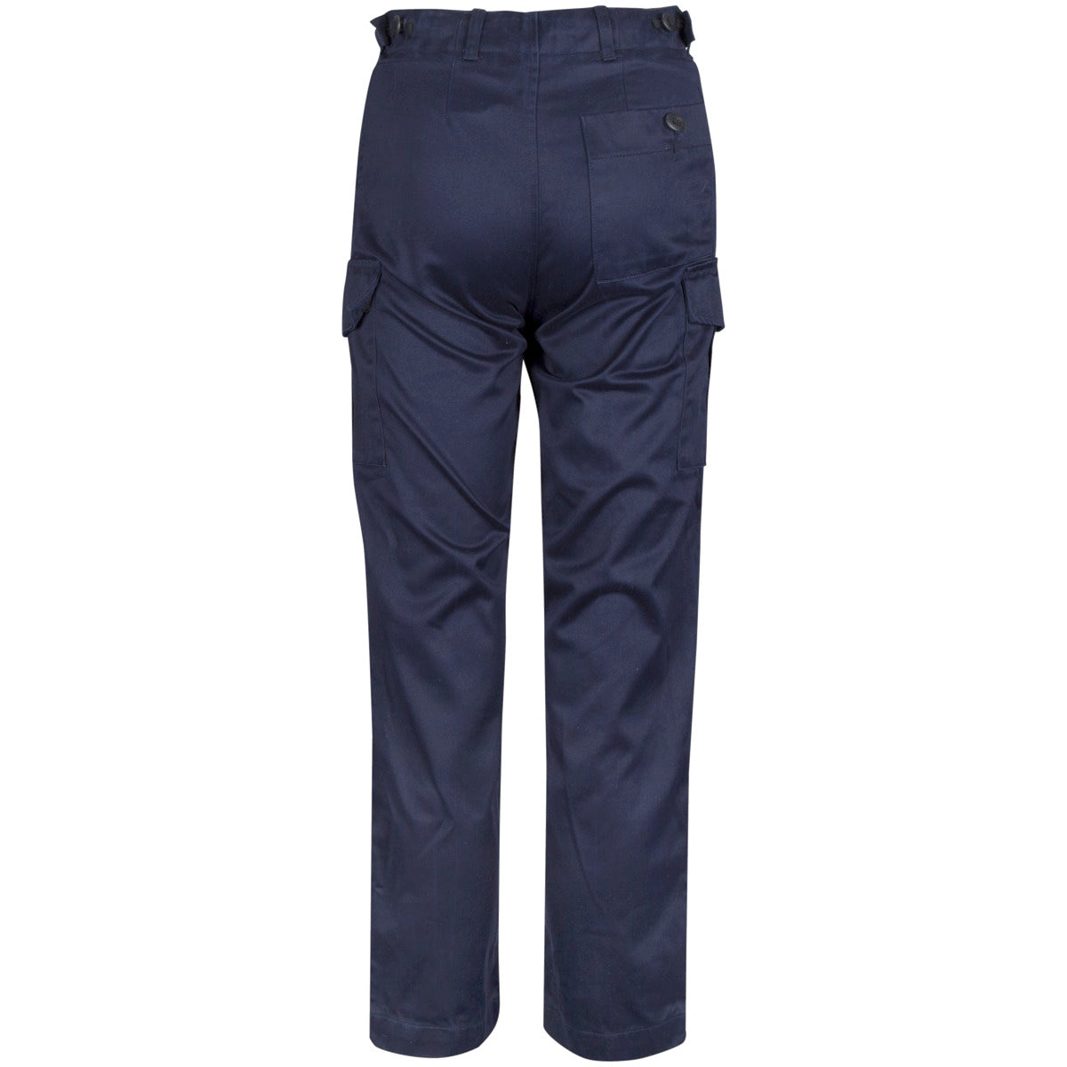rear royal navy blue working trousers