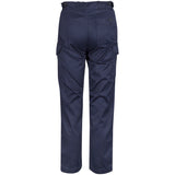 rear royal navy blue working trousers