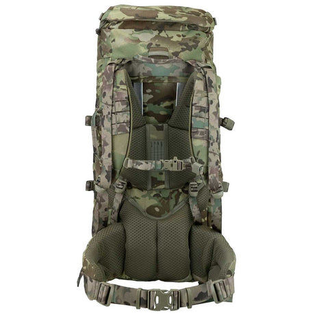 rear shoulder straps highlander pinnacle backpack 70l hmtc camo