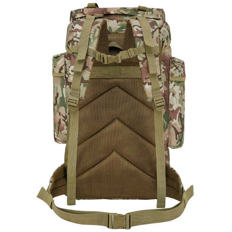 rear straps of kombat btp camo 60l backpack