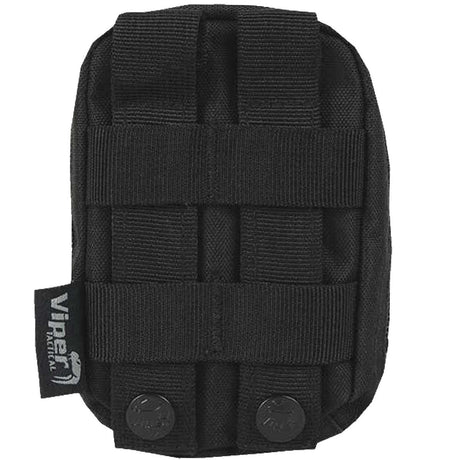 rear straps on viper lazer black small molle utility pouch
