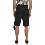 rear view of black brandit savage vintage shorts