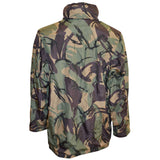 rear view of british army dpm camo ripstop waterproof jacket