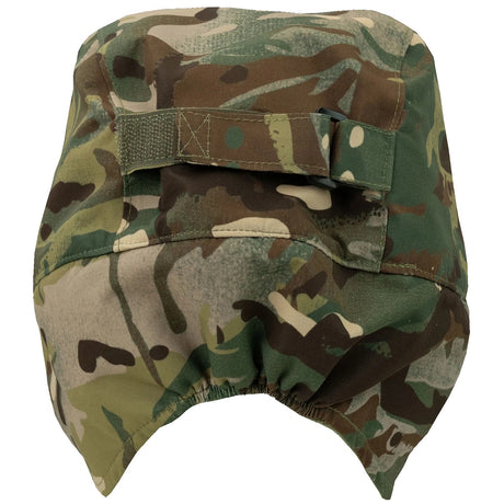 rear view of camouflage highlander winter waterproof hat