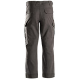 rear view of dark grey stoirm tactical trousers
