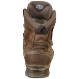 rear view of haix brown original scout gtx boot