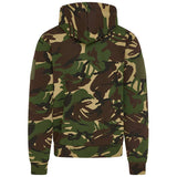 rear view of kombat spec ops zip up dpm camo hoodie