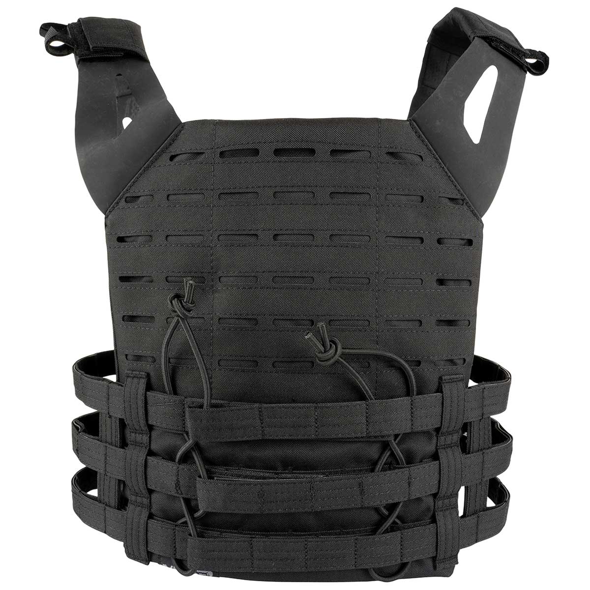 rear view of viper special ops black plate carrier