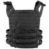 rear view of viper special ops black plate carrier