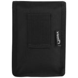 rear webbing loop of viper black notebook pouch
