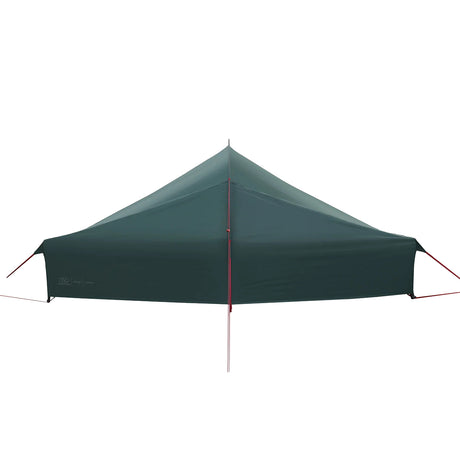 rear with vent highlander 1 person tent pine green