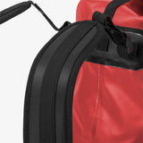 red shoulder strap 45l highlander troon duffle bag