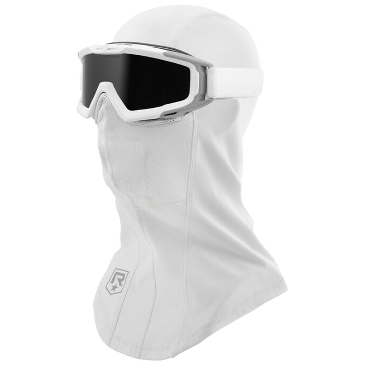 revision snowhawk goggles smoke lens with alpine balaclava