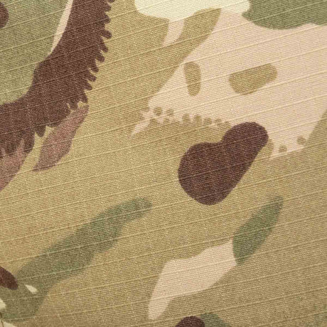 ripstop material of highlander elite camouflage trousers