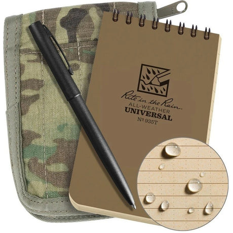 rite in the rain top bound notebook kit camo