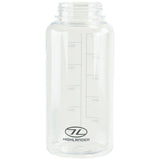 screw top mechanism on the njord charcoal water bottle