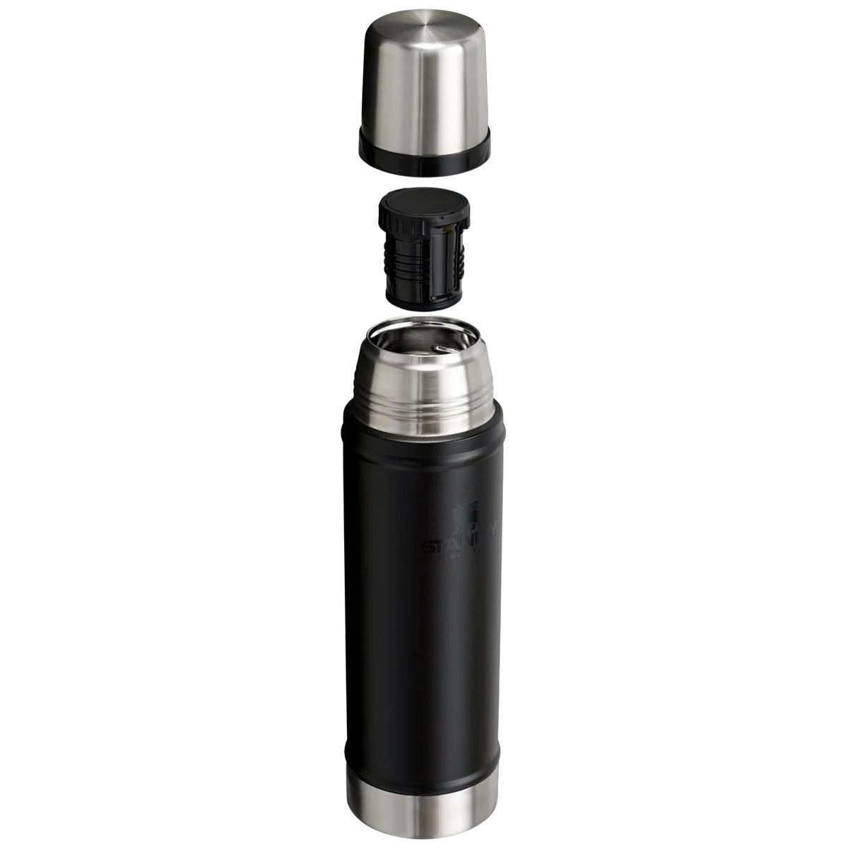 Stanley Classic Legendary Vacuum Thermos Flask 590ml Black 2.0