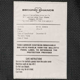 second chance overt bulletproof body armour care instructions