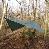 shade sail setup for olive green dd hammocks tarp 3.5 x 3.5