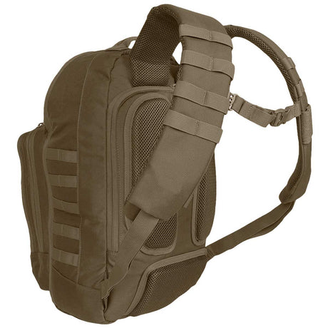 shoulder straps on highlander 25l ranger green harrier full clamshell pack