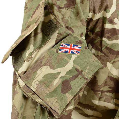 shoulder velcro with patch british army mtp 23 combat shirt