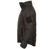 side angle of snugpak sj6 insulated black jacket