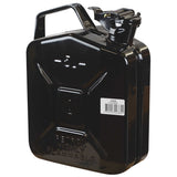 side angle of wavian nato 5 litre black jerry can