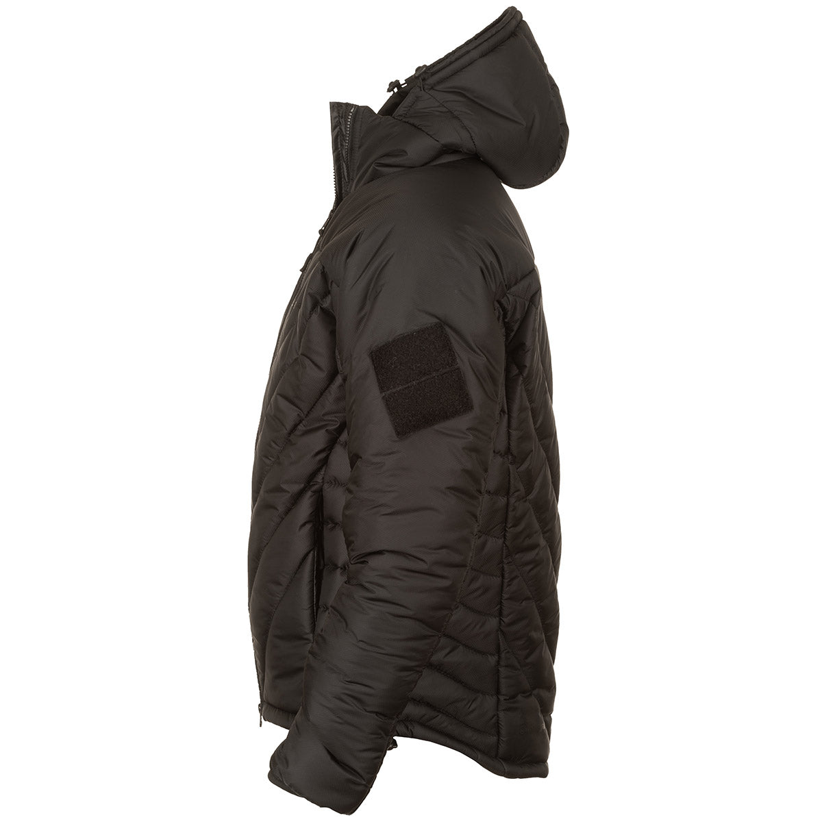 side angle snugpak black sj9 insulated jacket