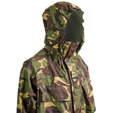 side hood view of british army mvp waterproof dpm camo jacket
