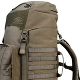 side molle attachment points highlander pinnacle tactical rucksack green