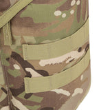 side pocket molle loops on 66l camo highlander forces rucksack