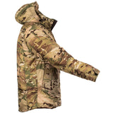 side profile of spearhead multicam jacket from snugpak