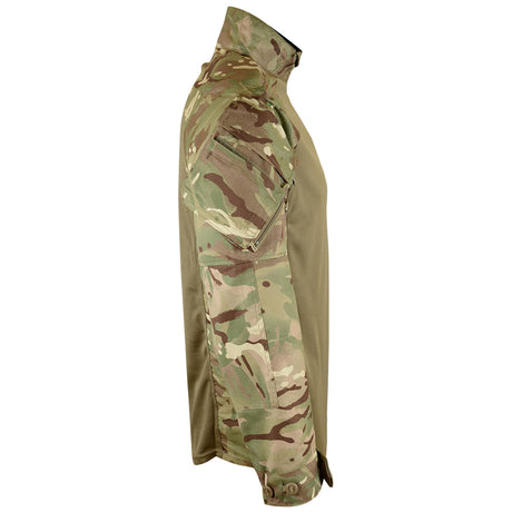 side view british army mtp 23 ubacs shirt olive