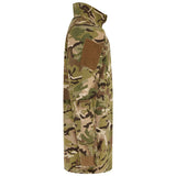 side view of btp camo kombat kids ubacs shirt