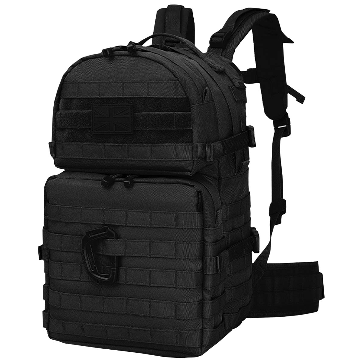 Kombat MOLLE Assault Pack 40L Black - Free UK Delivery