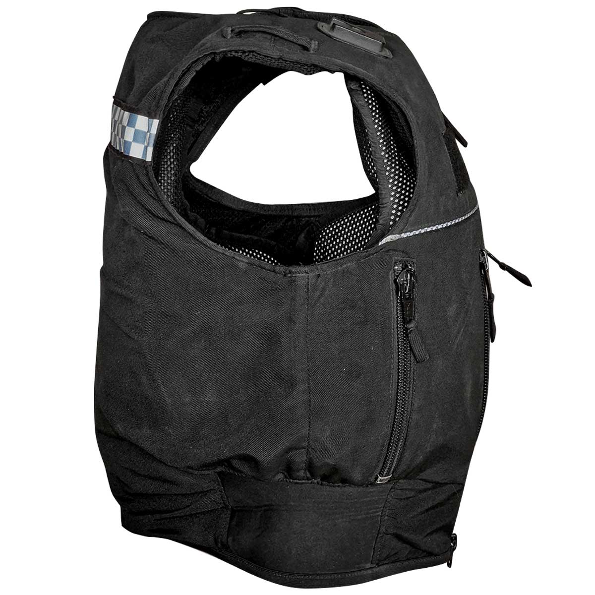 side view of meggitt npv overt stab vest bulletproof body armour