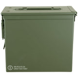 side view us military pa19 ammo box