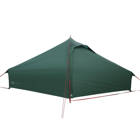 side with vent highlander 1 person tent pine green