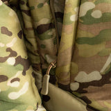 side zipped pockets of multicam snugpak tomahawk jacket