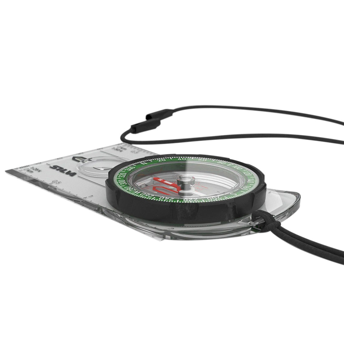 silva ranger compass bezel angle view