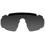 smoke grey lens of wiley x 308 saber advanced glasses