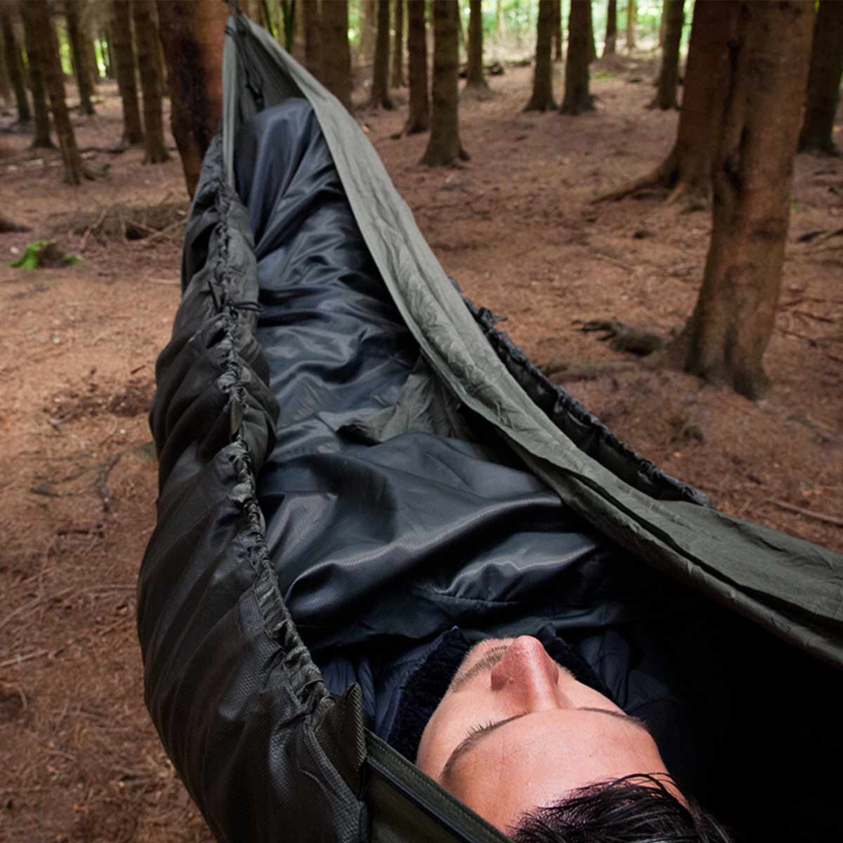 Ultralight Hammock Underquilt, Portable Large Single & Double Camping Quilt For Hammocks Great For Outdoor Hiking Backpacking Travel