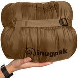 snugpak softie 15 discovery sleeping bag stuff sack coyote
