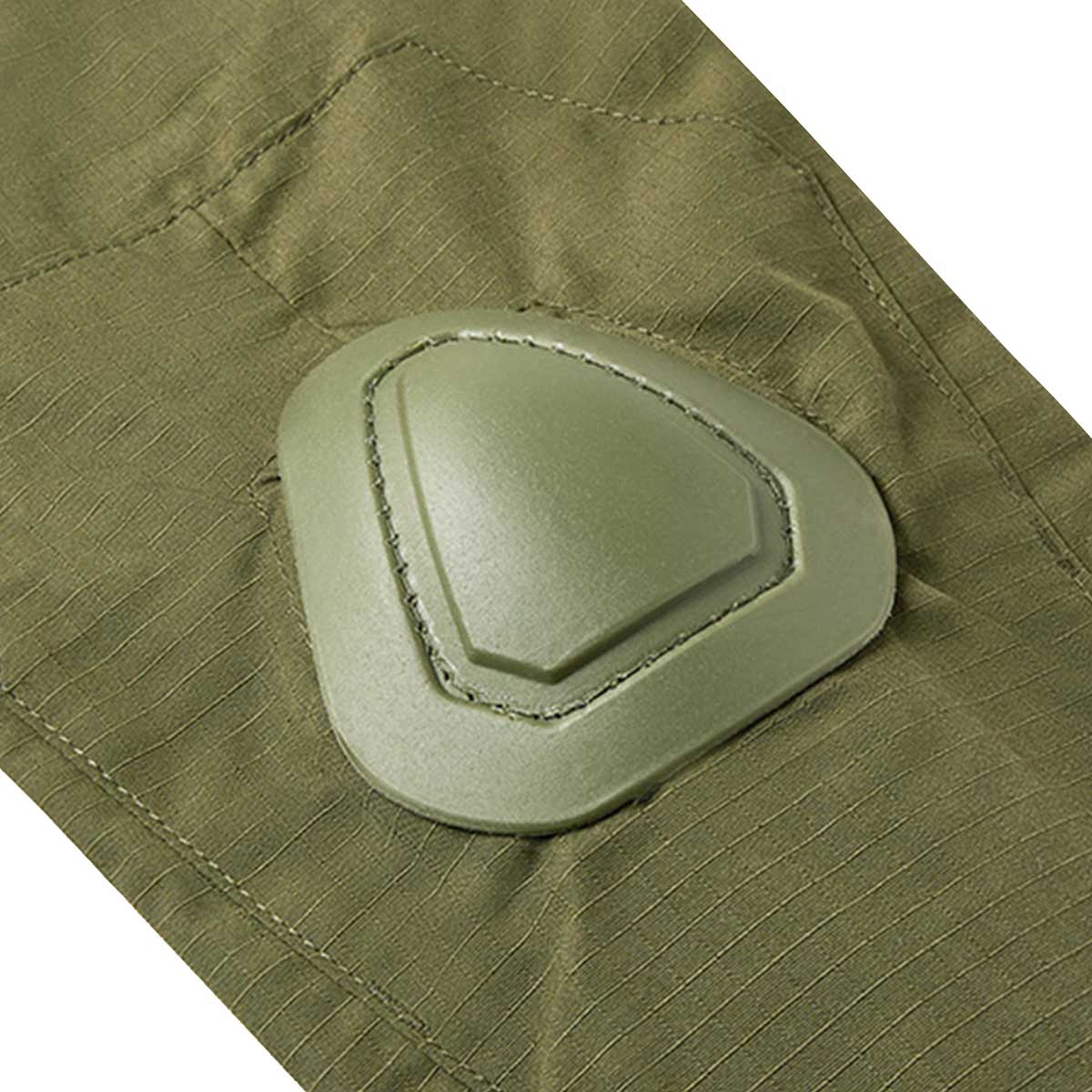 spec ops kombat olive green ubacs with elbow pads