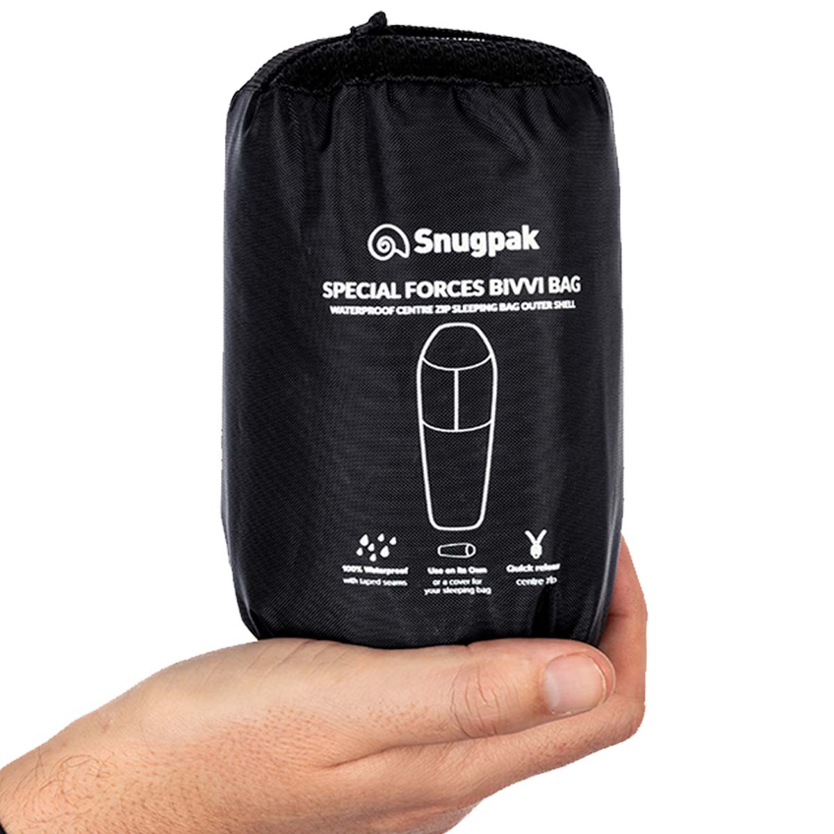 Snugpak S.F. BIVVI バッグ Snugpak Special Forces Bivvi Bag Black - Free Delivery