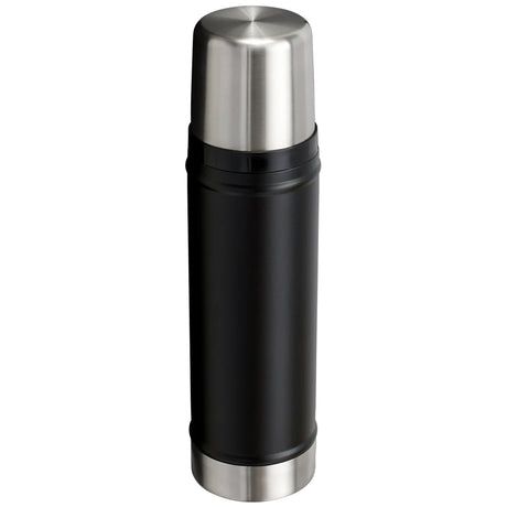stanley classic legendary vacuum thermos flask 590ml black 2.0 stainless steel