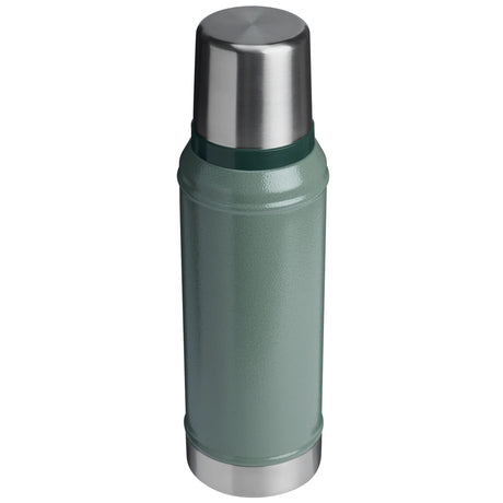 stanley classic legendary vacuum thermos flask 940ml hammertone green stainless steel