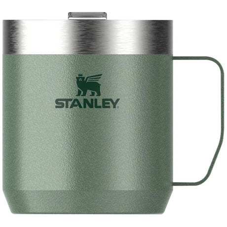 stanley legendary camp mug hammertone green with side logo