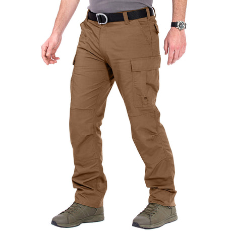 straight leg coyote pentagon bdu 2.0 trousers