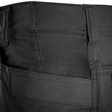 stretch hip panels on dark grey tactical trousers from stoirm